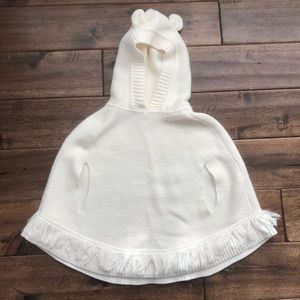 EUC GAP Girls Poncho